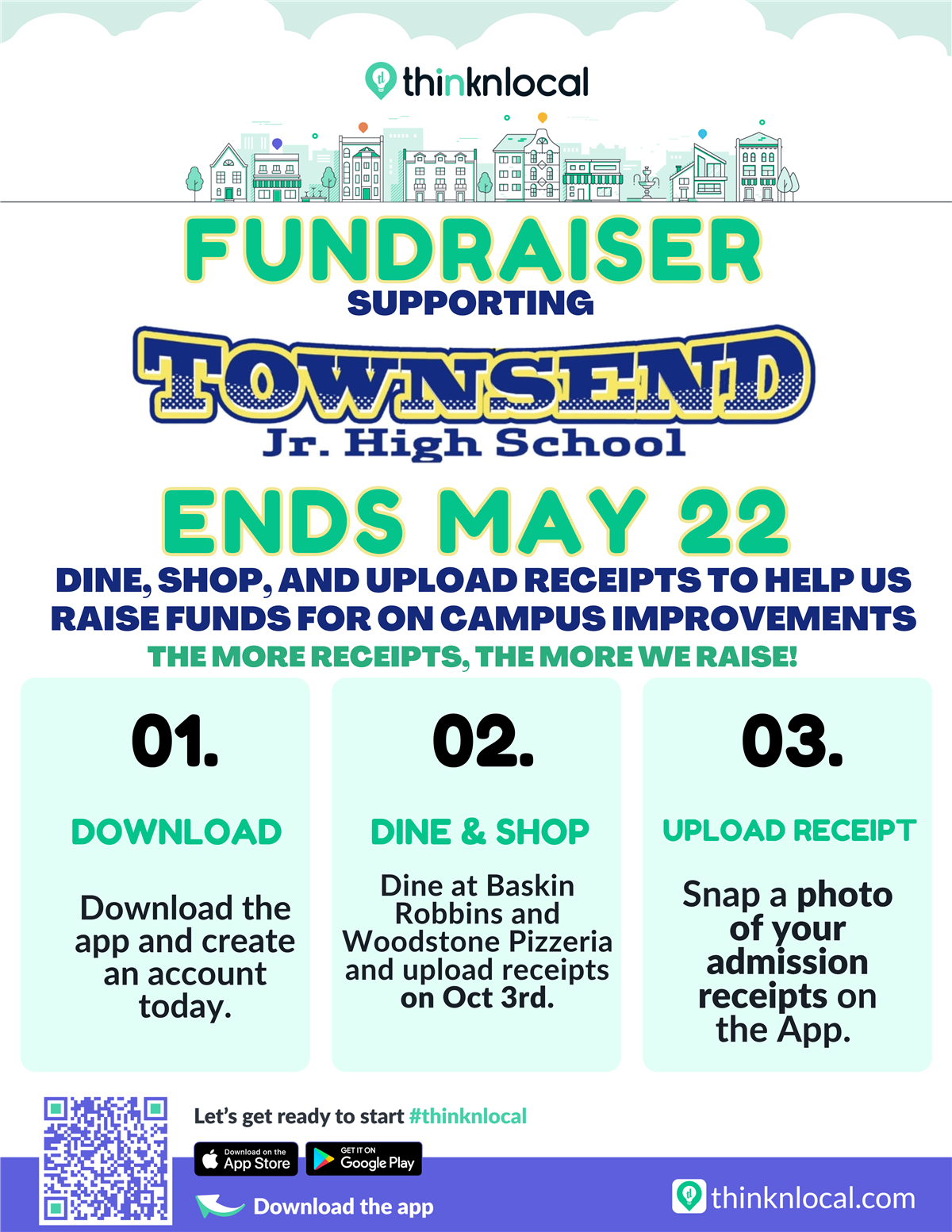 Thinknlocal fundraiser now through may 22